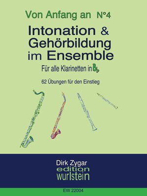 cover image of Intonation und Gehörbildung im Ensemble--Für Klarinetten in Bb